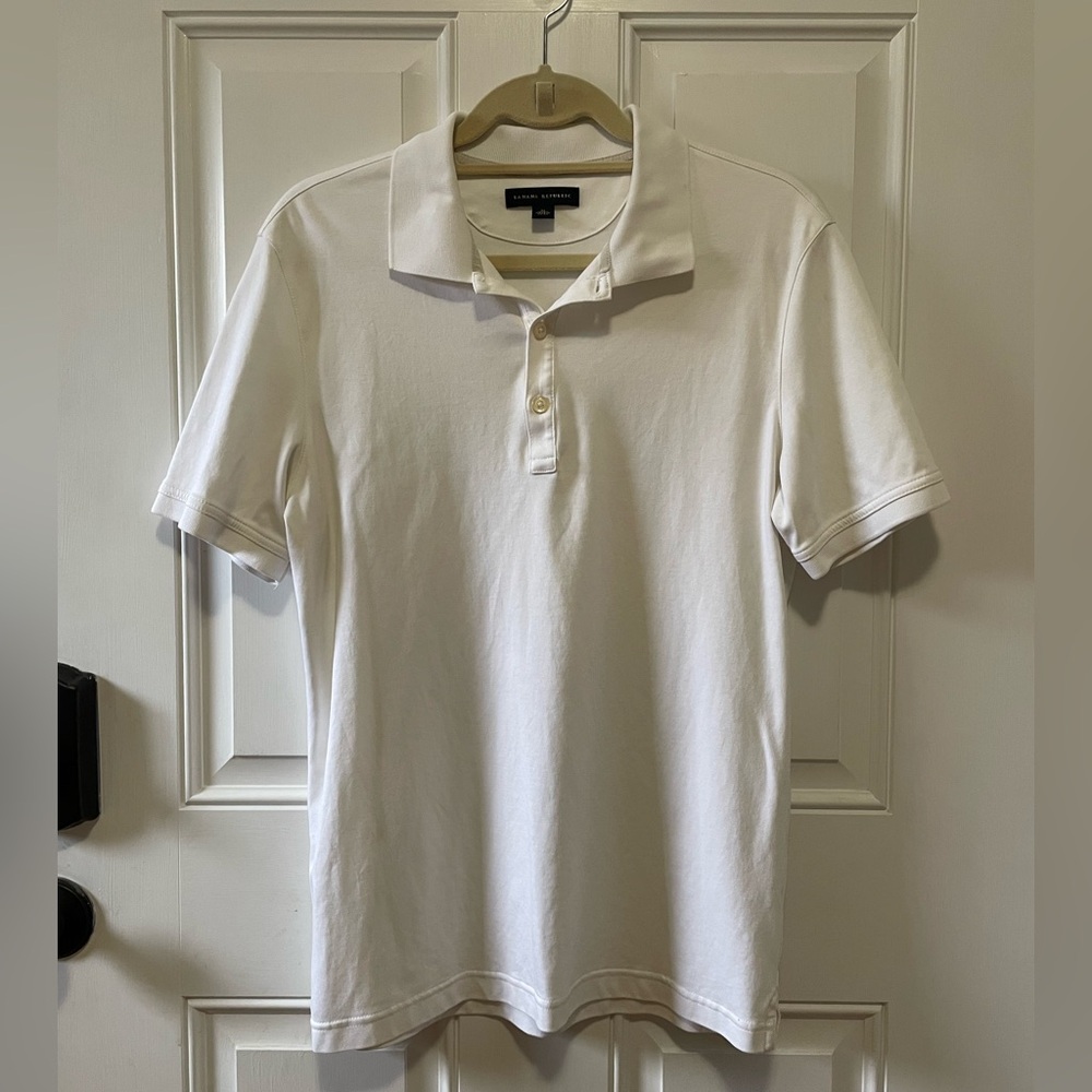 Banana Republic Men’s White Polo Shirt